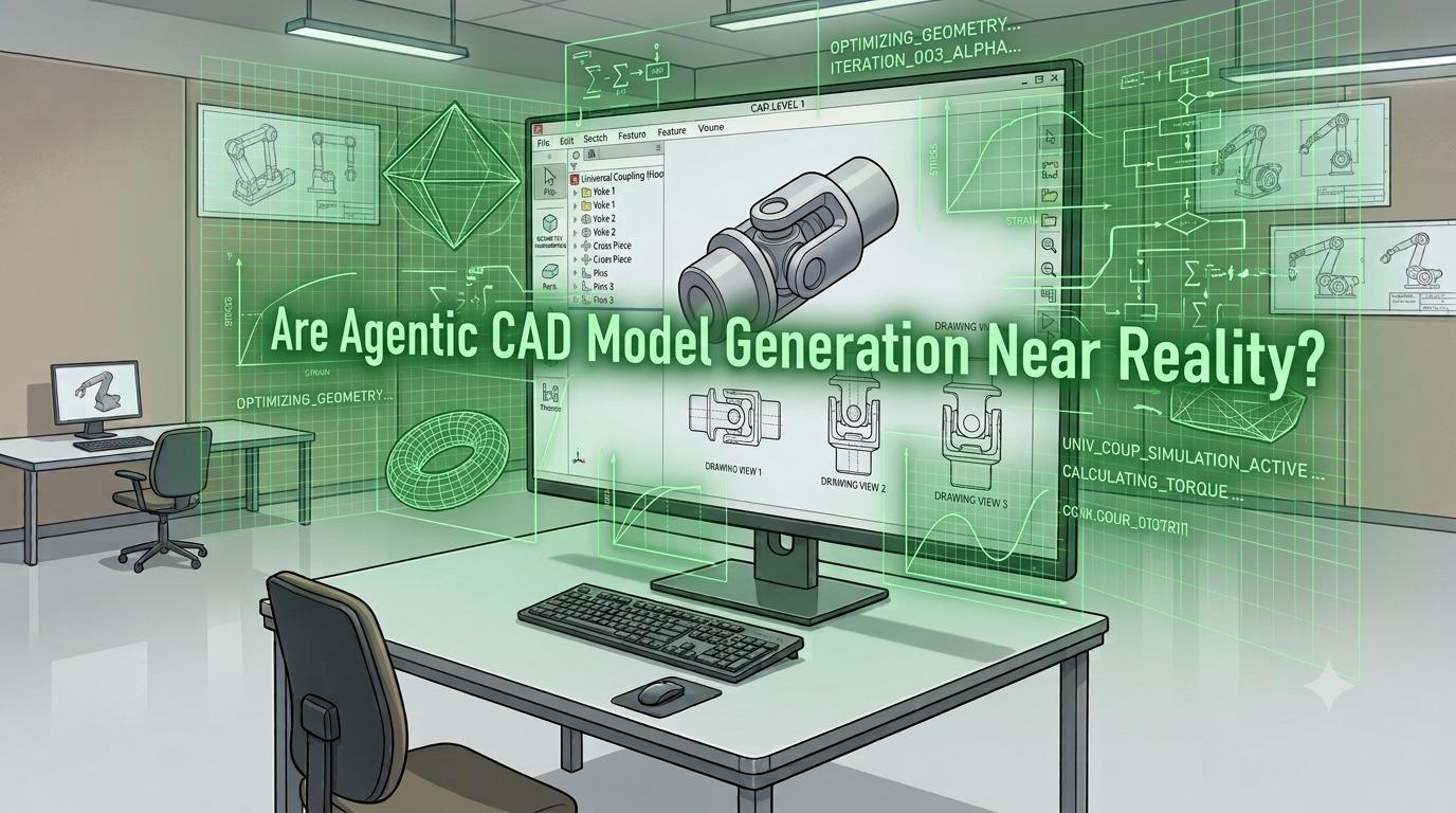 Are Agentic CAD Model Generation Near Reality?