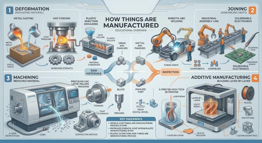 How Things are Manufactured